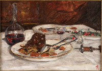 KS 180
<br/>
Stilleven `Boeuf à la mode'
<br/>
<em>Storm van 's-Gravesande, Carel Nicolaas (1841-1924)</em>